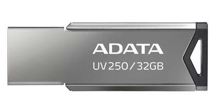 Attēls no ADATA UV250 USB flash drive 32 GB USB Type-A 2.0 Silver