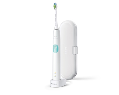 Picture of Philips 4300 series HX6807/28 electric toothbrush Adult Sonic toothbrush Mint colour, White