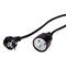 Picture of VALUE Extension Cable with 3P. Connectors, UTE Version, AC 230V, black, 3.0 m