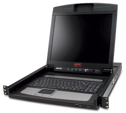 Picture of APC AP5717 rack console 43.2 cm (17") Black