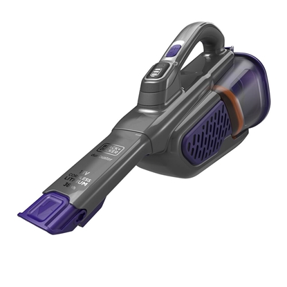 Изображение Black & Decker BHHV520BFP handheld vacuum Black, Violet Bagless