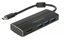 Attēls no Delock USB 3.1 Gen 1 Adapter USB Type-C™ to 3 x USB 3.0 Type-A Hub + 1 x HDMI (DP Alt Mode) 4K 30 Hz