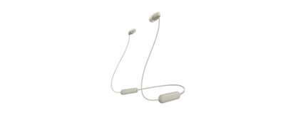 Attēls no Sony WI-C100 Headset Wireless In-ear Calls/Music Bluetooth Beige