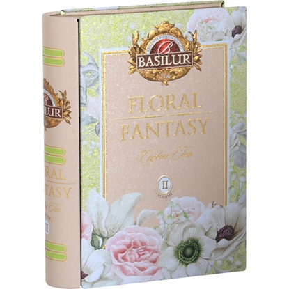 Attēls no Tēja zaļā Tea Book Floral Fantasy 2, metāla kārbā 100g