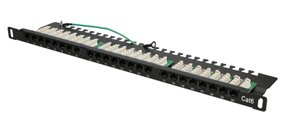 Picture of Patchpanel 24 porty 0.5U CAT6 UTP