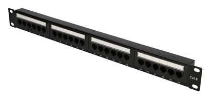 Picture of Patchpanel 24 porty CAT6 UTP V2
