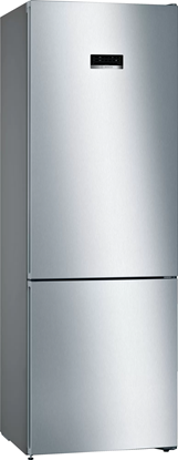 Obrazek Bosch Refrigerator KGN49XLEA Energy efficiency class E, Free standing, Combi, Height 203 cm, No Frost system, Fridge net capacity 330 L, Freezer net capacity 108 L, 40 dB, Stainless steel
