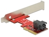 Picture of Delock PCI Express x4 Card > 1 x internal SFF-8643 NVMe – Low Profile Form Factor