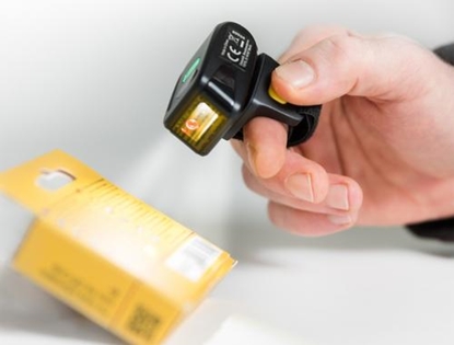 Изображение Delock Ring Barcode Scanner 1D and 2D with 2.4 GHz or Bluetooth