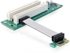 Изображение Delock Riser card PCI Express x1  2 x PCI 32 Bit 5 V with flexible cable 9 cm left insertion