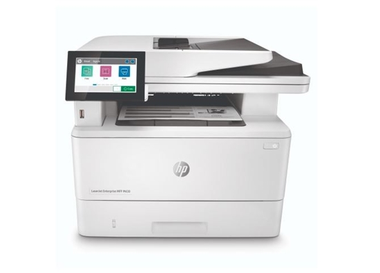 Изображение HP LaserJet Enterprise MFP M430f, Black and white, Printer for Business, Print, copy, scan, fax, 50-sheet ADF; Two-sided printing; Two-sided scanning; Front-facing USB printing; Compact Size; Energy Efficient; Strong Security