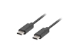 Изображение Kabel USB-C M/M 2.0 1.8m czarny 
