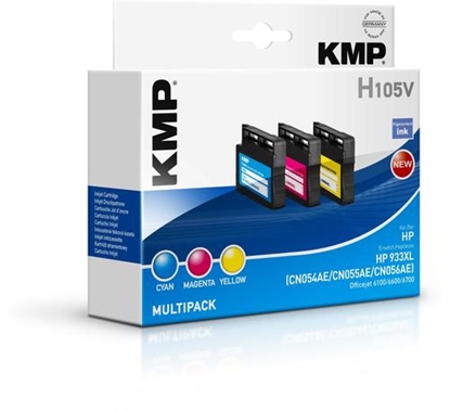 Attēls no KMP 105V Promo Pack C/M/Y comp. with HP 933 XL