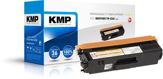 Picture of KMP B-T62 Toner cyan compatible with Brother TN-326 C