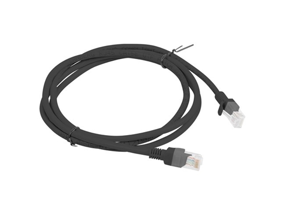 Изображение Patchcord kat.5e 1.5M UTP czarny 