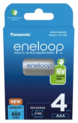 Attēls no Panasonic eneloop rechargeable battery AAA 800 4BP