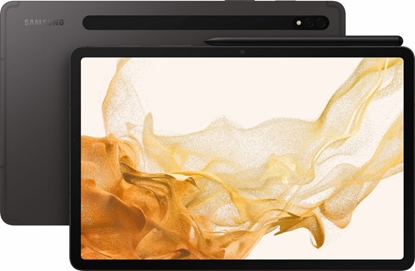 Изображение Samsung Galaxy Tab S8 SM-X706 5G LTE 128 GB 27.9 cm (11") Qualcomm Snapdragon 8 GB Wi-Fi 6 (802.11ax) Android 12 Graphite