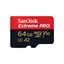 Attēls no SanDisk Extreme PRO MicroSDXC 64GB 
