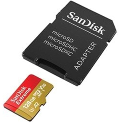 Attēls no Sandisk Extreme 128GB MicroSDXC + Adapter