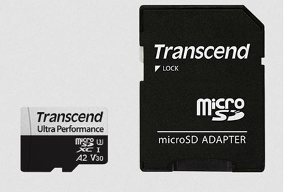 Attēls no Transcend microSDXC 340S    64GB Class 10 UHS-I U3 A2