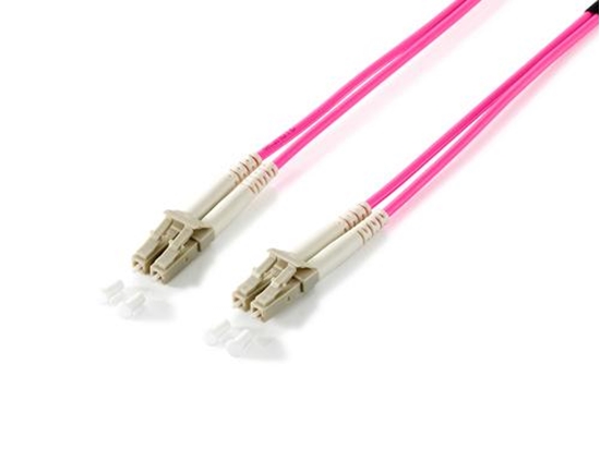 Изображение Equip 256515 fibre optic cable 7.5 m LC OM4 Pink