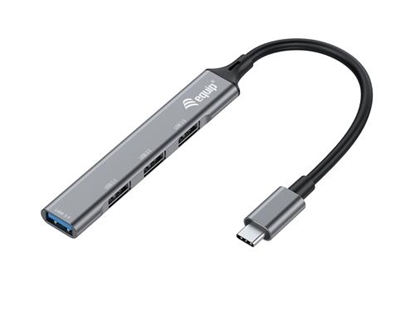 Изображение Equip 4-Port USB 3.0/2.0 Hub, USB-C