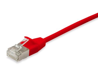 Attēls no Equip Cat.6A F/FTP Slim Patch Cable, 15m, Red