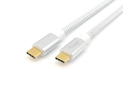 Attēls no Equip USB 3.2 Gen 2 Type-C to C, M/M, 0.5m, 5A