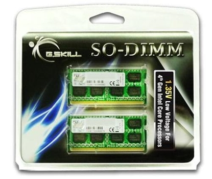 Изображение Pamięć do laptopa G.Skill SODIMM, DDR3L, 8 GB, 1600 MHz, CL11 (F3-1600C11D-8GSL)