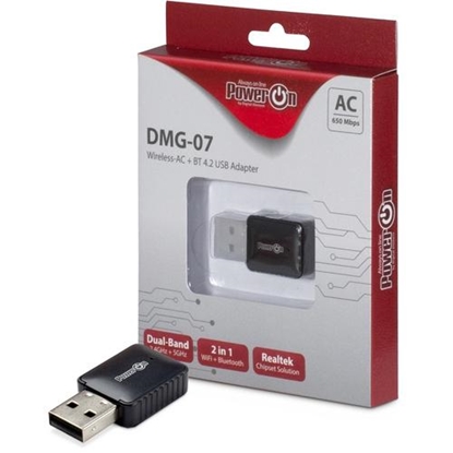 Picture of Adapter bluetooth Inter-Tech Inter-Tech DMG-07 Wi-Fi 5 (650Mbps) - 88888146