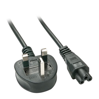 Picture of Lindy 2m UK to IEC C5 Mains Cable