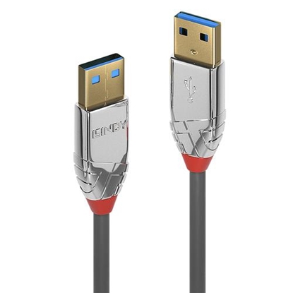 Picture of Lindy 36629 USB cable 5 m USB 3.2 Gen 1 (3.1 Gen 1) USB A Grey