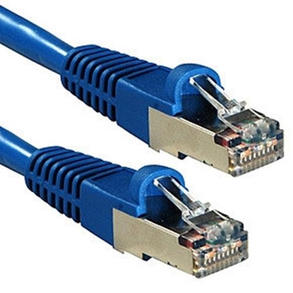 Изображение Lindy 47153 networking cable Blue 10 m Cat6a S/FTP (S-STP)