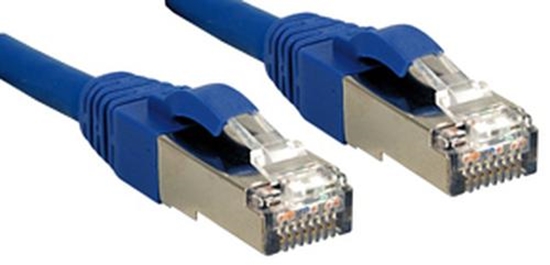 Picture of Lindy Cat.6 SSTP / S/FTP PIMF Premium 2.0m networking cable Blue 2 m