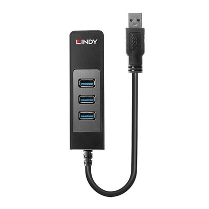 Picture of Lindy USB 3.1 Hub & Gigabit Ethernet Adapter