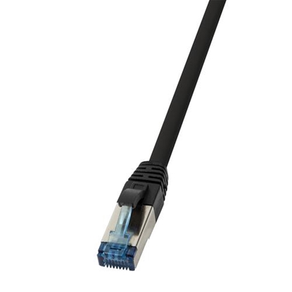 Picture of LogiLink LogiLink Patchkabel CAT6A S/FTP AWG27f. Industrie black 10m