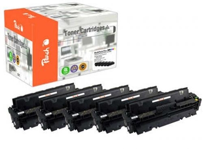 Picture of Peach PT816 toner cartridge 1 pc(s) Compatible Black, Cyan, Magenta, Yellow