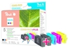 Picture of Peach PI300-295 ink cartridge 4 pc(s) Black, Cyan, Magenta, Yellow