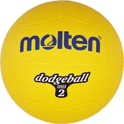 Attēls no Tautas bumba Molten DB2-Y dodgeball size 2 HS-TNK-000009306
