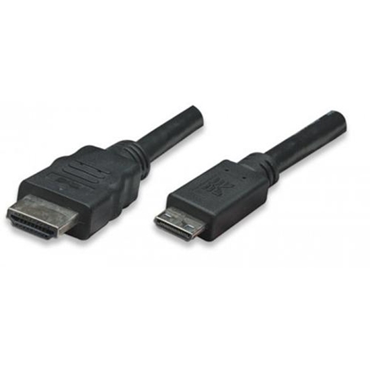 Изображение Kabel Techly HDMI Mini - HDMI 3m czarny (ICOC-HDMI-B-025)