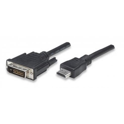 Изображение Kabel Techly HDMI - DVI-D 3m czarny (ICOC-HDMI-D-030)