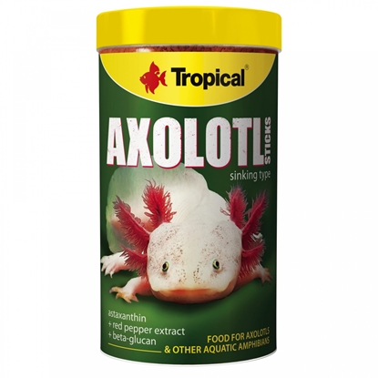 Pilt TROPICAL Axolotl Sticks - food for axolotls - 135g