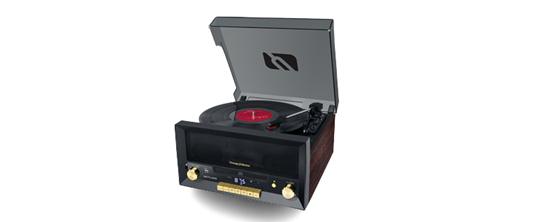 Picture of Muse Turntable Micro System With Vinyl Deck MT-112 W USB port