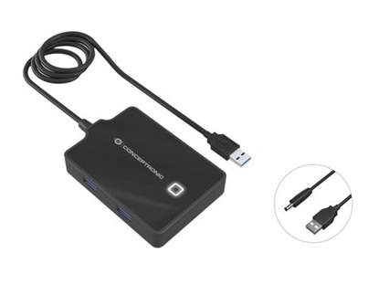 Изображение Conceptronic HUBBIES 4-Port USB 3.0 HUB, 90cm cable