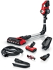 Изображение Bosch BBS711ANM stick vacuum/electric broom Bagless 0.3 L Black, Red, Stainless steel