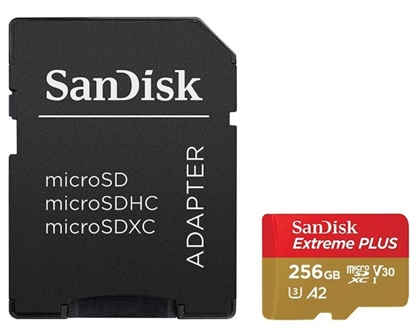 Picture of MEMORY MICRO SDXC 256GB UHS-I/W/A SDSQXBD-256G-GN6MA SANDISK