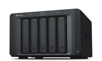 Attēls no NAS EXPAN TOWER 5BAY/NO HDD ESATA DX517 SYNOLOGY