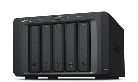 Picture of NAS EXPAN TOWER 5BAY/NO HDD ESATA DX517 SYNOLOGY