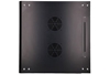 Picture of Szafka wisząca rack 12U 600x600 czarna szklane drzwi 