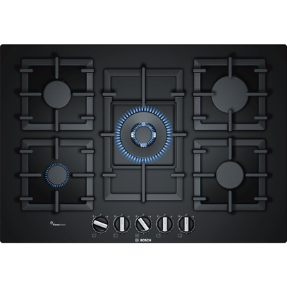Attēls no Bosch Serie 6 PPQ7A6B90 hob Black Built-in Gas 5 zone(s)